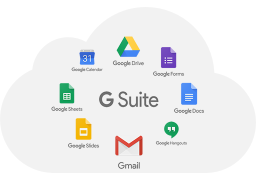 Graphic illustrating Google Business features, including business profile management, customer reviews, and local search optimization.