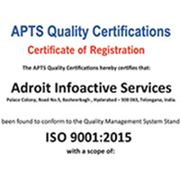 ISO 9001:2015 Services